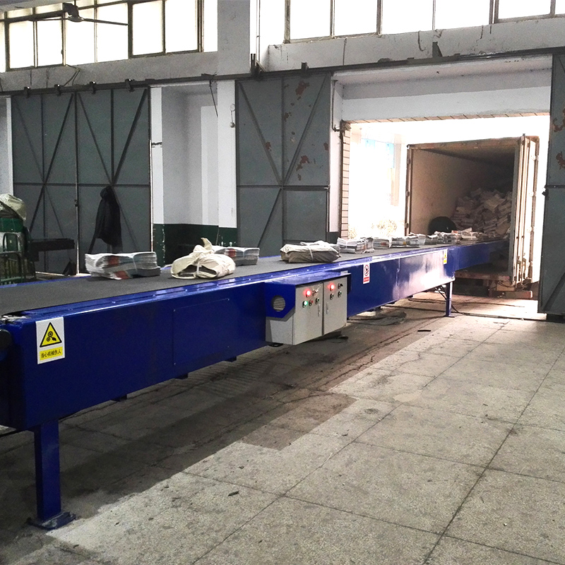 Telescopic belt conveyor