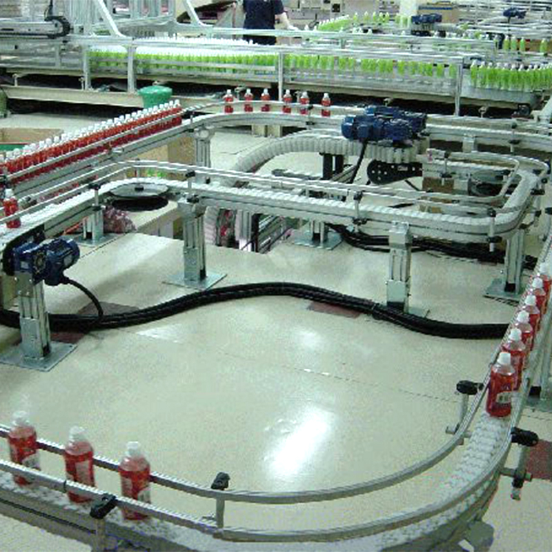 Roof chain conveyor